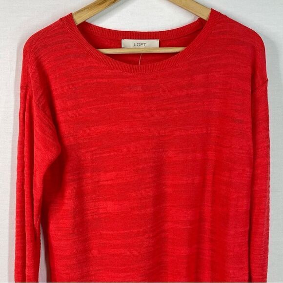 NWT LOFT Textured Sweater Tunic - XS - Picture 4 of 10